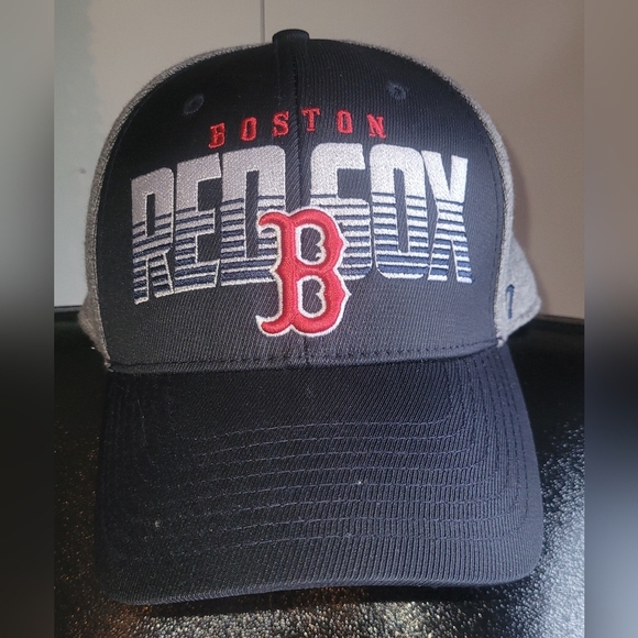 Boston Red Sox Black And Grey Baseball  Hat - Picture 1 of 4